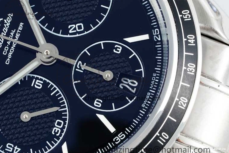 0405 Speedmaster Racing Master SS HKF Best Edition Black Dial on SS Bracelet A Versatile 7810